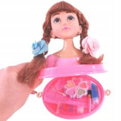 Luxma Poprsí hlavy panenky na česání make-upu 319-5