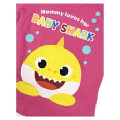 Eplusm Dívčí bavlněné pyžamo "Baby Shark" růžová 92 / 1–2 roky Růžová