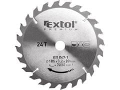 Extol Premium Kotouč pilový (8803225) s SK plátky, 185x2,2x20mm, 24T