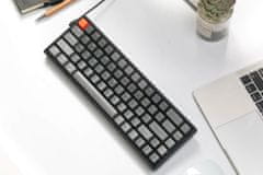 Keychron K6 Mechanická klávesnice RGB Aluminium Brown Gateron K6-Q3