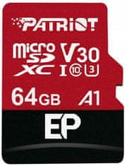 Patriot Paměťová karta microSDXC EP Series 64GB