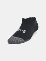 Under Armour Ponožky UA Heatgear 3pk No Show Yth-BLK XS