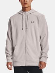 Under Armour Mikina UA Armour Fleece FZ Hoodie-GRY XL