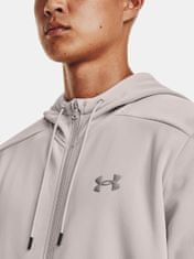 Under Armour Mikina UA Armour Fleece FZ Hoodie-GRY XL