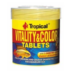 TROPICAL Krmivo pro akvarijní ryby Vitality-Color 50ml /36g 