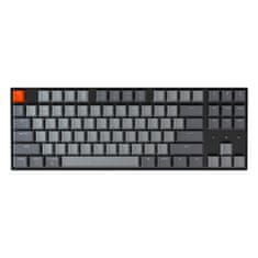 Keychron K8 Mechanická klávesnice, bílá LED dioda, Red Gateron Hot-Swap K8-G1