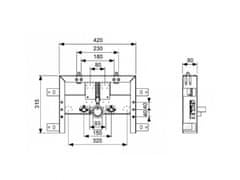 Tece TECEbox modul pro bidet k zazdění 9.370.031 - Tece