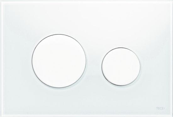 Tece TECEloop tlačítko sklo bílá, tlačítko bílá 9.240.650 - Tece