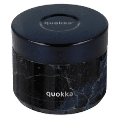 QUOKKA , Nerezová dóza na jídlo, Whim | 360 ml, black marble