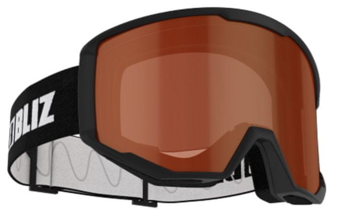 Bliz lyžařské brýle SPARK BLACK W ORANGE CAT.2 - 49082-18