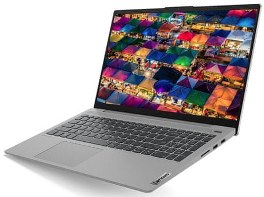 Notebook Lenovo IdeaPad 5 15ALC05 (82LN005RCK) ľahký prenosný Wi-Fi ax Bluetooth HDMI 15,6 palcov FullHD displej s veľmi vysokým rozlíšením excelentný zvuk audio výkonný procesor AMD Radeon Graphics