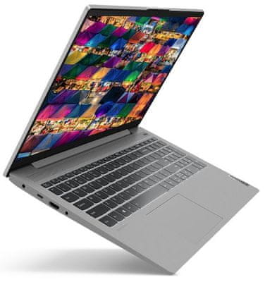 Notebook Lenovo IdeaPad 5 15ALC05 (82LN005RCK) ľahký prenosný Wi-Fi ax Bluetooth HDMI 15,6 palcov FullHD displej s veľmi vysokým rozlíšením excelentný zvuk audio výkonný procesor AMD Radeon Graphics