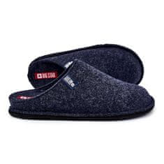 Big Star Pánské žabky KK176004 Navy Blue velikost 43