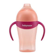 Babymoov nekapající hrníček s úchyty 180ml Peach