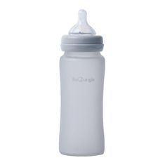 Bo Jungle skleněná láhev s úchyty B-Thermo 300ml Grey