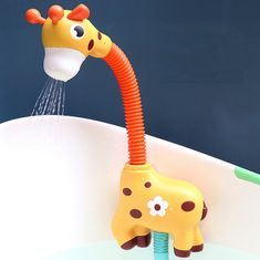 Luxma Nastavitelné sprchové kousátko do koupele žirafa 6001