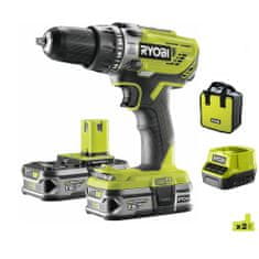 RYOBI Ryobi R18PD3-215S - 18V Akumulátorová příklepová vrtačka