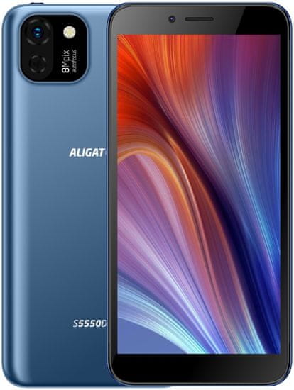 Aligator S5550 Duo, 2GB/16GB, Blue