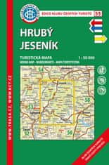 KČT 55 Hrubý Jeseník 1:50 000/turistická mapa