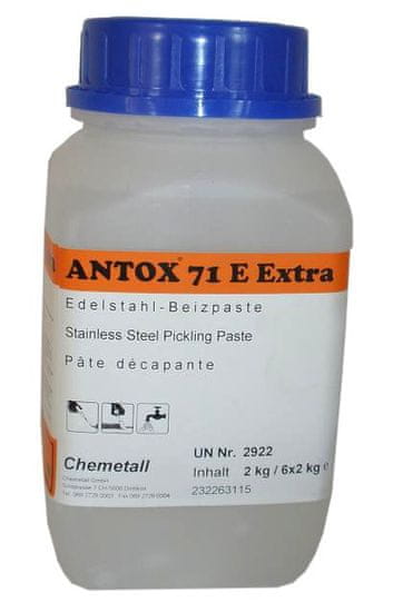 Chemetall Antox 71 E Extra 2kg Bezbarvá mořící pasta