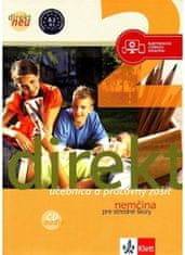 kolektiv autorů: Direkt neu 2 – učebnica s pracovným zošitom a 2CD + prehľad nemeckej gramatiky (SK 