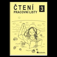 Čtení 3 - pracovní listy