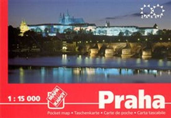 Praha 1:15 000. Mapa do kapsy