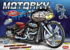 Motorky - Turbo Motory + samolepky