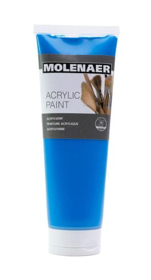 Molenaer akrylová barva 250 ml - modrá