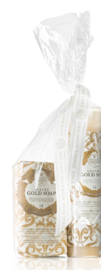 Nesti Dante Nesti Dante Luxury Gold tekuté mýdlo 300 ml SADA