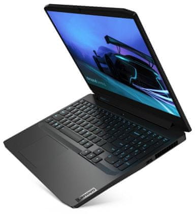 Herný notebook Lenovo IdeaPad Gaming 3 15,6 palcov 60 Hz obnovovacia frekvencia Full HD IPS displej Intel Core i5 11 generácia NVIDIA GeForce GTX WiFi a SSD 16 GB RAM DDR4 7.1 kanálový zvuk potlačenie hluku podsvietená klávesnica