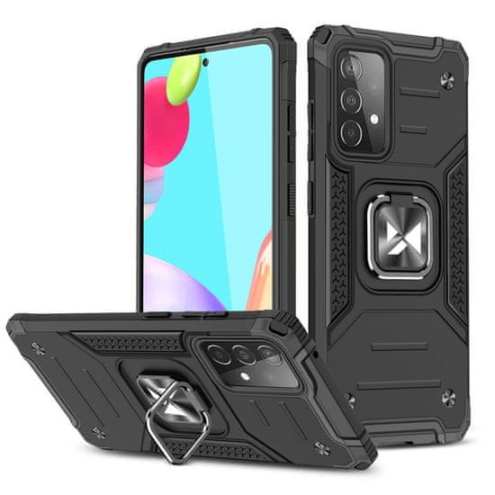 WOZINSKY Pouzdro Wozinsky Ring armor pro Samsung Galaxy A52 4G/Galaxy A52 5G -Černá KP9018