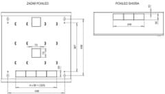 Solarix SOHO LC-18 LITE 3U, 4U, 540x540, RAL7035