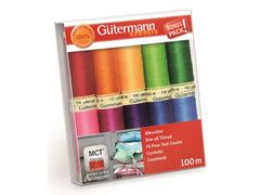 Gutermann sada nití Gütermann 10ks 100%Polyester