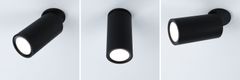 Paulmann PAULMANN LED vestavné svítidlo 3-krokové-stmívatelné Turnal kruhové 60mm 90° Coin 6W 230V stmívatelné 2700K černá mat 93088