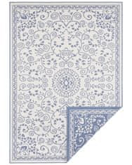 NORTHRUGS Kusový koberec Twin Supreme 103867 Leyte Blue/Cream – na ven i na doma 80x150