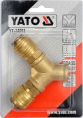 YATO Rychlospojka 1/4"(M) X 1/4"(F) L=44mm