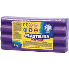 Astra Plastelína 1kg Fialová, 303111010