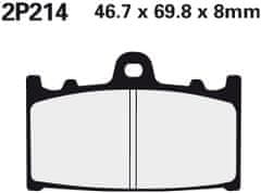 Nissin brzdové destičky 214NS