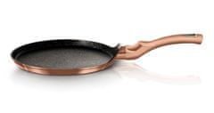 Berlingerhaus Pánev na palačinky s mramorovým povrchem 25 cm Rosegold Metallic Line BH-1523