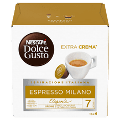 NESCAFÉ Dolce Gusto Espresso Milano – kávové kapsle – karton 3x16 ks