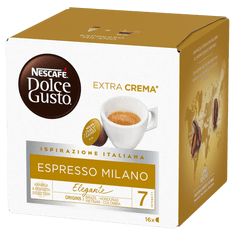 NESCAFÉ Dolce Gusto Espresso Milano – kávové kapsle – karton 3x16 ks