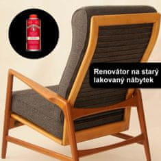 Hermann Sachse Renovátor starých laků nábytku Schleierfrei, 125 ml + bavlněný hadřík 