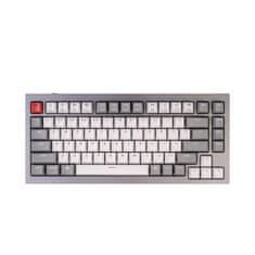 Keychron Q1 QMK Mechanická klávesnice Space Gray Gateron Phantom Red Q1-D1 