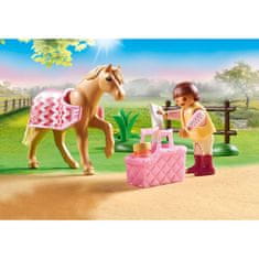 Playmobil 70521 Sběratelský poník Německý jezdecký pony