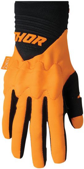 THOR rukavice REBOUND fluo černo-oranžové