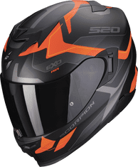 SCORPION Moto přilba EXO-520 EVO AIR ELAN matná černo/oranžová XL