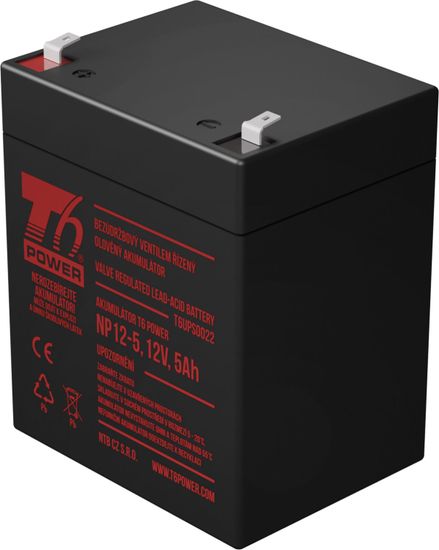 T6 power Sada baterií pro záložní zdroj Trust RBC30, VRLA, 12 V