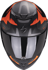 SCORPION Moto přilba EXO-520 EVO AIR ELAN matná černo/oranžová XL