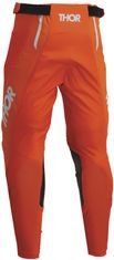 THOR kalhoty PULSE Mono černo-oranžovo-šedé 40